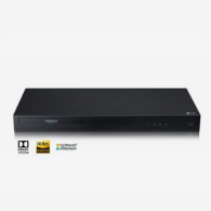 LG UBKM9 Streaming Ultra-HD Blu-Ray Player with Streaming Services and Built-in Wi-Fi®