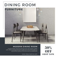 Elegant Dining Room Furniture Set – Where Style Meets Functionality