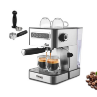 DSP Espresso Machine, Espresso Coffee Maker, Coffee Maker with Touch Screen Control - 15 Bar Italian Pump, Energy Saving, Stainless Steel Lid, KA3092, Multicolor