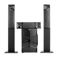 Media Tech MT-3333 3 in 1 Home Theater - Black