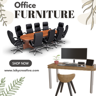 Elegant Office Furniture Set – Enhance Productivity and Style**